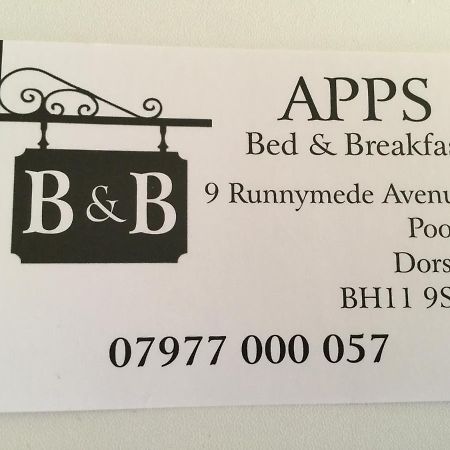Apps B&B Poole Eksteriør billede